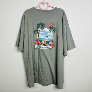 Tommy Bahama Gray Jingle Bell Dock graphic Shirt Size 2XL